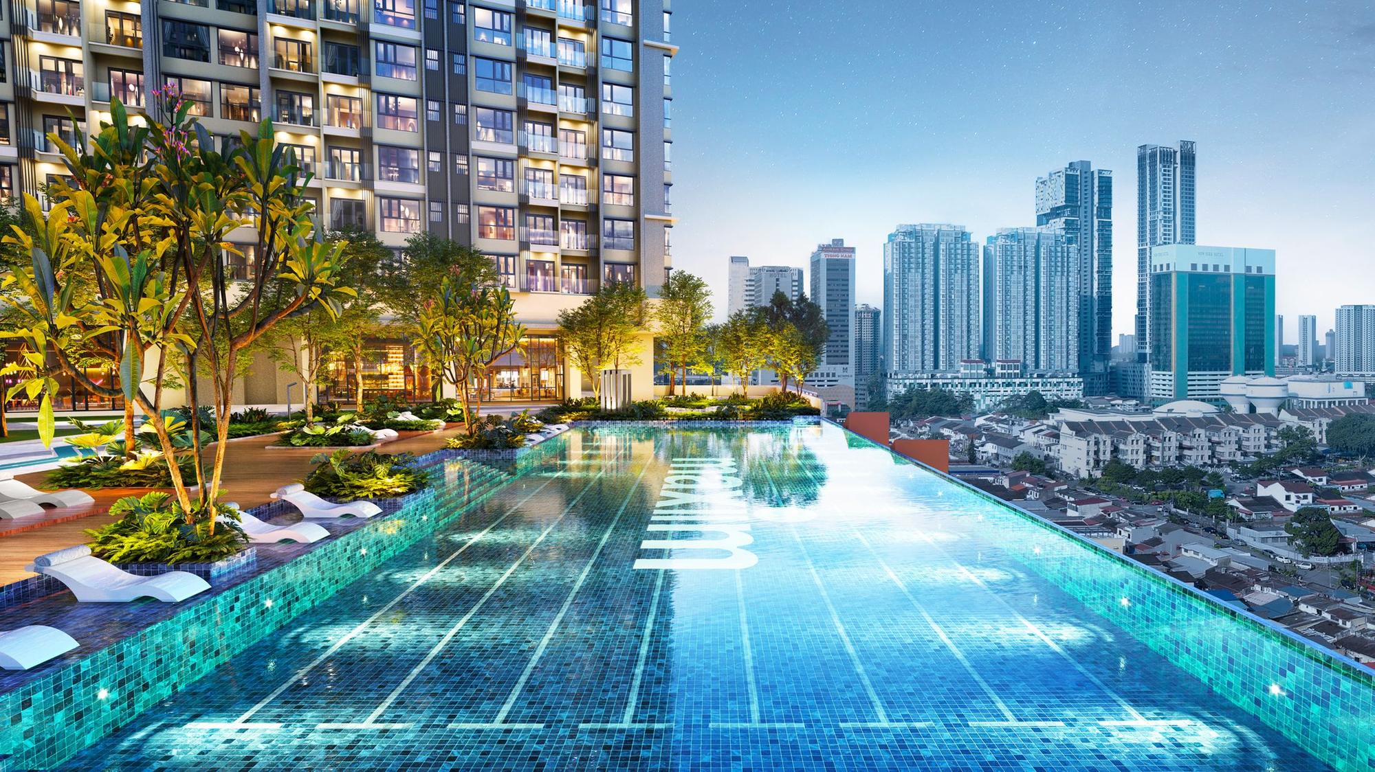 Level 11 infinity pool, artist's impression